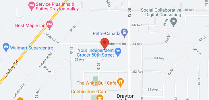 map of 5027 Industrial RD SW